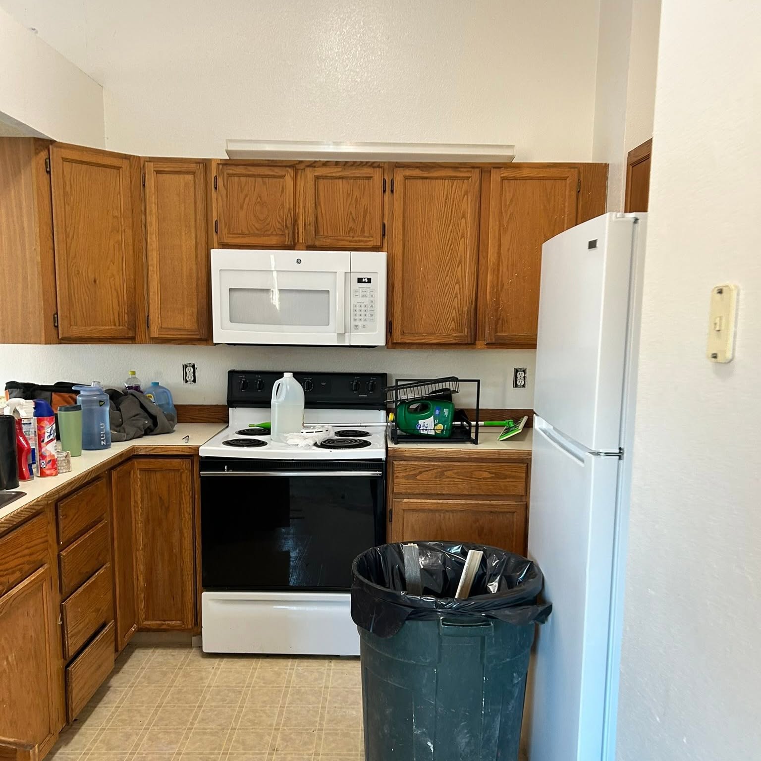 Kitchen, before