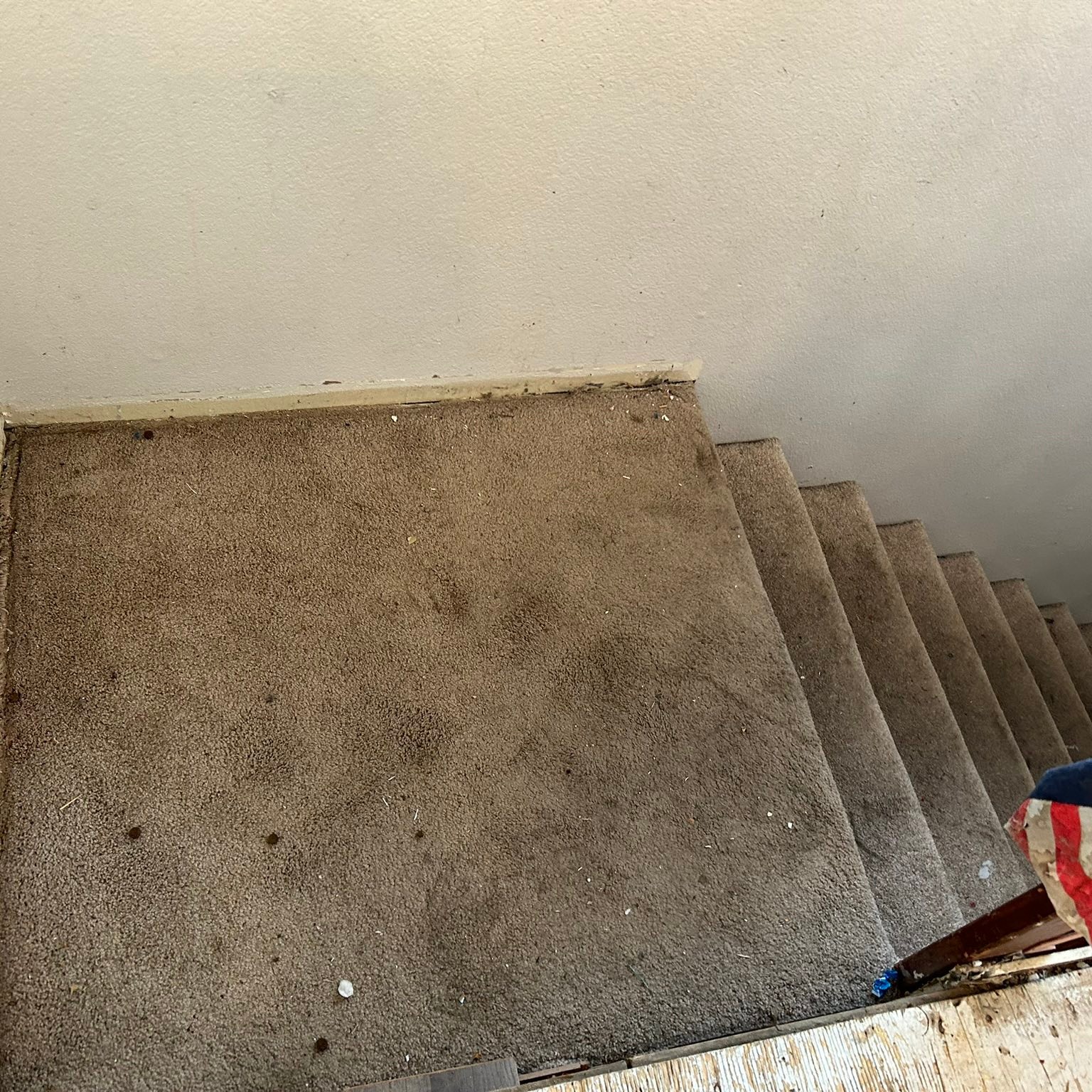Stairwell, before